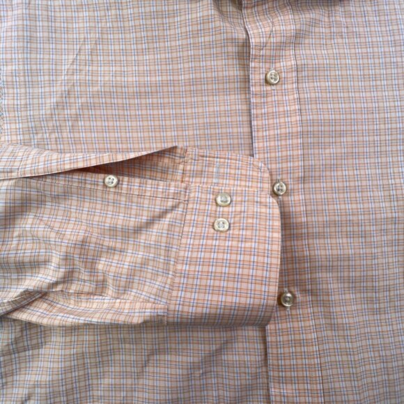 Polo Ralph Lauren Shirt Button Up Shirt Adult Cotton Regent Custom Fit 16 34/35 - Picture 6 of 9